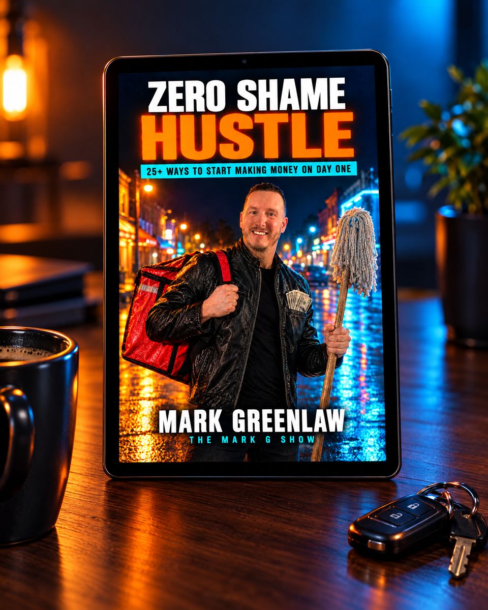Zero Shame Hustle on a tablet